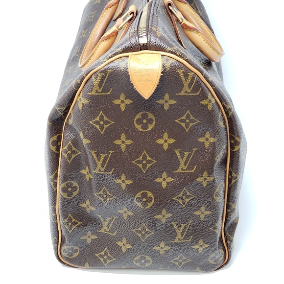 100% Auth Louis Vuitton Speedy 40 Handbag - Picture 3 of 8